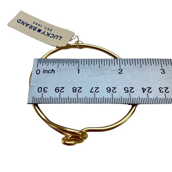 Lucky Brand Gold Toned Love Knot Bracelet. - Picture 6 of 6